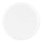 Smarty Had A Party 85 White Flat Round Disposable Plastic AppetizerSalad Plates 120 Plates, 120PK 838-WH-CASE - alternate 2